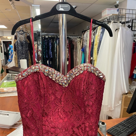 Eva USA 3517 Chiffon and Lace Mothers Gown with Bolero Jacket